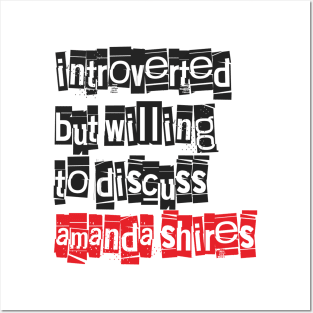Introverted & Music-Amanda Shires Posters and Art